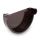 Teknes gals labais 132mm  brūns  PVC